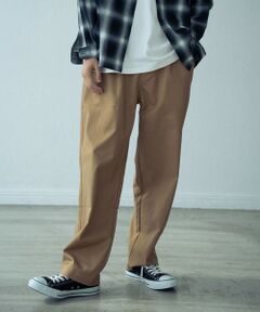 MEN'S BIGI / メンズビギ その他パンツ | ハイパーストレッチタックワイドテーパードイージーパンツ