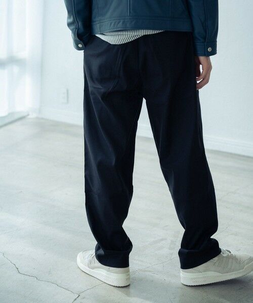 MEN'S BIGI / メンズビギ その他パンツ | ハイパーストレッチタックワイドテーパードイージーパンツ | 詳細4