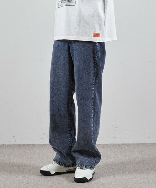 MEN'S BIGI / メンズビギ その他パンツ | ツイルバイオブリーチワイド5Pパンツ | 詳細4