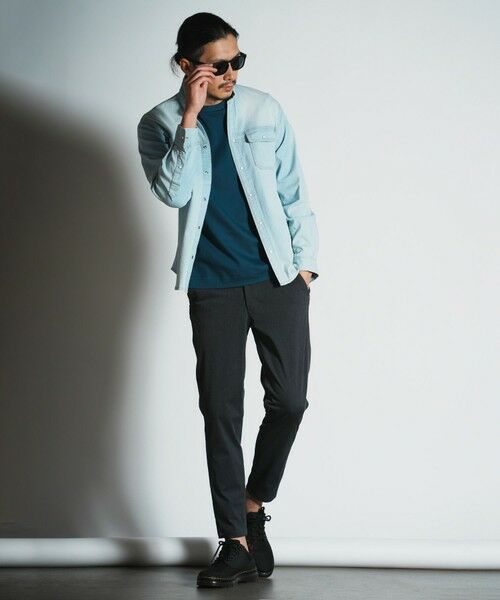 MEN'S BIGI / メンズビギ その他パンツ | WONDER SHAPEスリムテーパードパンツ | 詳細3