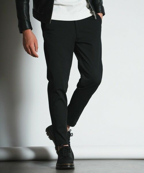 MEN'S BIGI / メンズビギ その他パンツ | WONDER SHAPEスリムテーパードパンツ（ブラック）