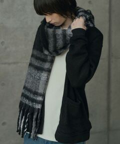 MEN'S BIGI / メンズビギ マフラー・ショール・スヌード・ストール | モヘアライクマフラー