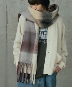 MEN'S BIGI / メンズビギ マフラー・ショール・スヌード・ストール | モヘアライクマフラー