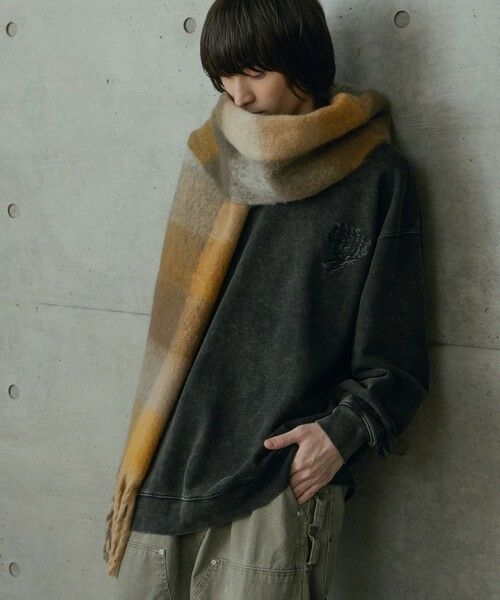 MEN'S BIGI / メンズビギ マフラー・ショール・スヌード・ストール | モヘアライクマフラー | 詳細5