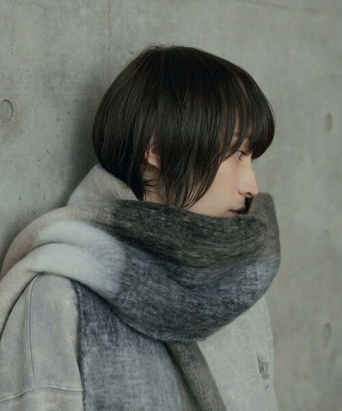 MEN'S BIGI / メンズビギ マフラー・ショール・スヌード・ストール | モヘアライクマフラー | 詳細7