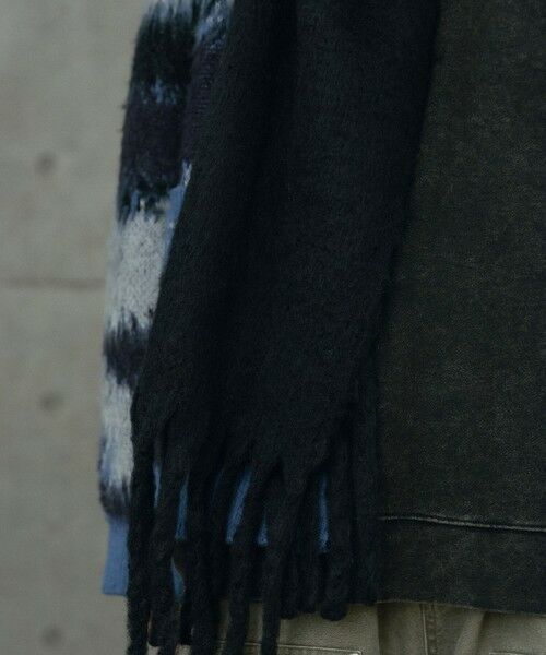 MEN'S BIGI / メンズビギ マフラー・ショール・スヌード・ストール | モヘアライクマフラー | 詳細15