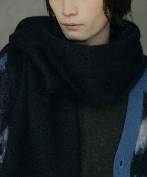 MEN'S BIGI / メンズビギ マフラー・ショール・スヌード・ストール | モヘアライクマフラー | 詳細16