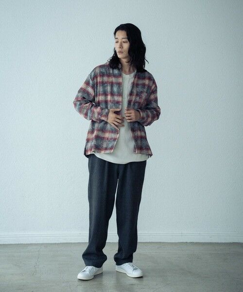 MEN'S BIGI / メンズビギ シャツ・ブラウス | ブリーチチェックシャツ | 詳細2