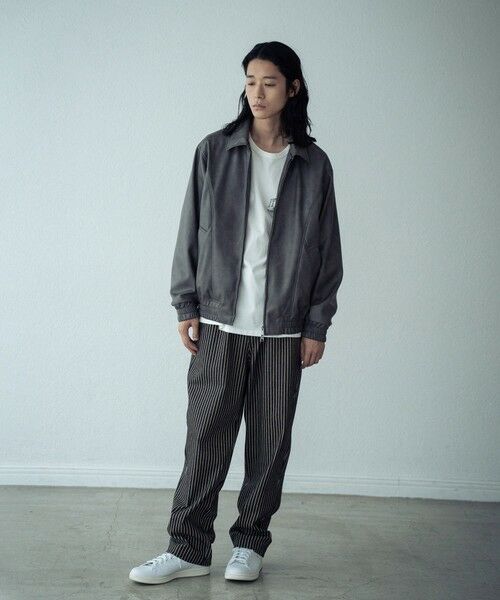 MEN'S BIGI / メンズビギ ブルゾン | レギュラーカラー ボンバージャケット | 詳細1