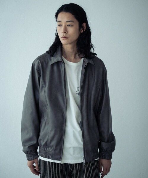 MEN'S BIGI / メンズビギ ブルゾン | レギュラーカラー ボンバージャケット | 詳細2
