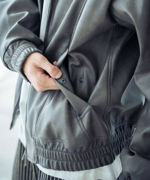 MEN'S BIGI / メンズビギ ブルゾン | レギュラーカラー ボンバージャケット | 詳細3