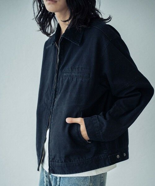 MEN'S BIGI / メンズビギ ブルゾン | 12ozコットンダックデトロイトジャケット | 詳細3