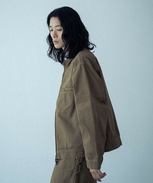 MEN'S BIGI / メンズビギ ブルゾン | 12ozコットンダックデトロイトジャケット | 詳細7