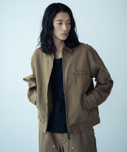 MEN'S BIGI / メンズビギ ブルゾン | 12ozコットンダックデトロイトジャケット | 詳細6