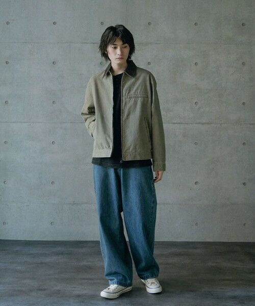 MEN'S BIGI / メンズビギ ブルゾン | 12ozコットンダックデトロイトジャケット | 詳細10