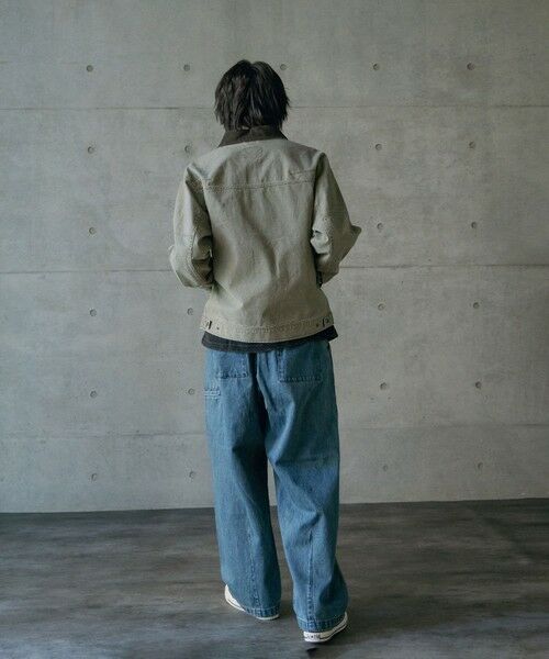 MEN'S BIGI / メンズビギ ブルゾン | 12ozコットンダックデトロイトジャケット | 詳細11