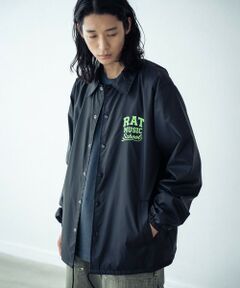 MEN'S BIGI / メンズビギ ブルゾン | リフレクタープリントナイロンコーチジャケット