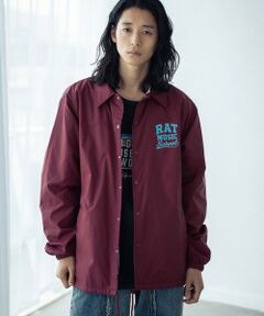 MEN'S BIGI / メンズビギ ブルゾン | リフレクタープリントナイロンコーチジャケット