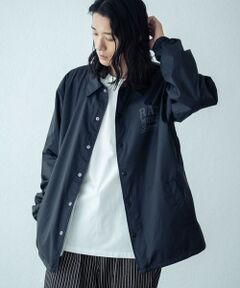 MEN'S BIGI / メンズビギ ブルゾン | リフレクタープリントナイロンコーチジャケット