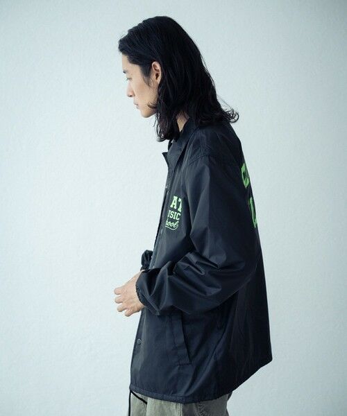 MEN'S BIGI / メンズビギ ブルゾン | リフレクタープリントナイロンコーチジャケット | 詳細3