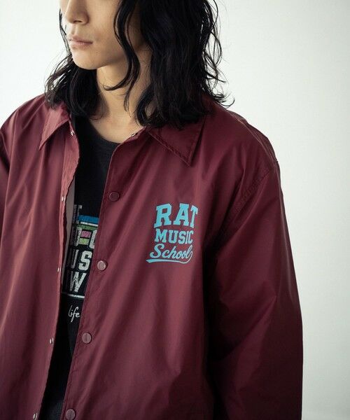 MEN'S BIGI / メンズビギ ブルゾン | リフレクタープリントナイロンコーチジャケット | 詳細11