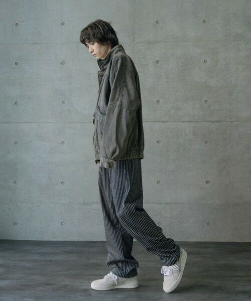 MEN'S BIGI / メンズビギ Gジャン・デニムジャケット | 12ozスラブデニムスタンドブルゾン | 詳細2