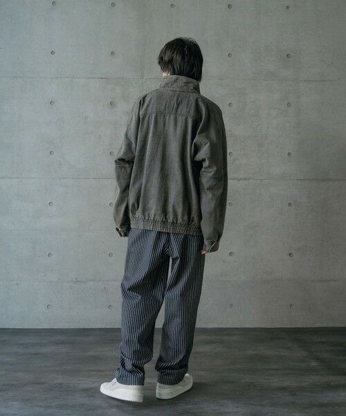 MEN'S BIGI / メンズビギ Gジャン・デニムジャケット | 12ozスラブデニムスタンドブルゾン | 詳細3