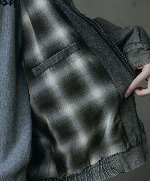 MEN'S BIGI / メンズビギ Gジャン・デニムジャケット | 12ozスラブデニムスタンドブルゾン | 詳細6