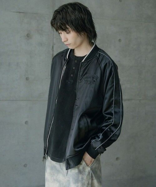 MEN'S BIGI / メンズビギ ブルゾン | リバーシブルスカジャン | 詳細7