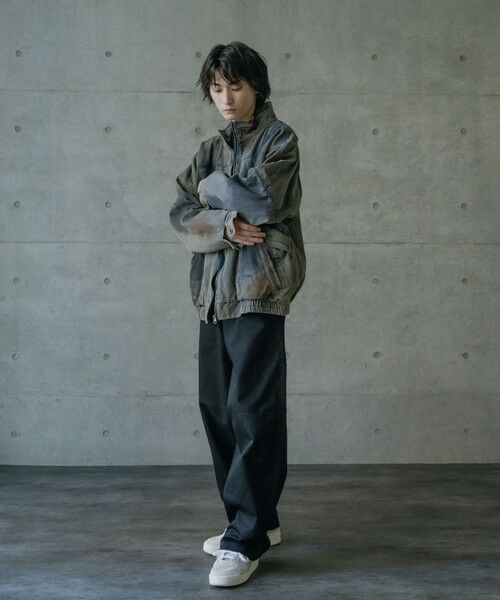 MEN'S BIGI / メンズビギ Gジャン・デニムジャケット | 12ozスラブデニムスタンドブルゾン | 詳細9