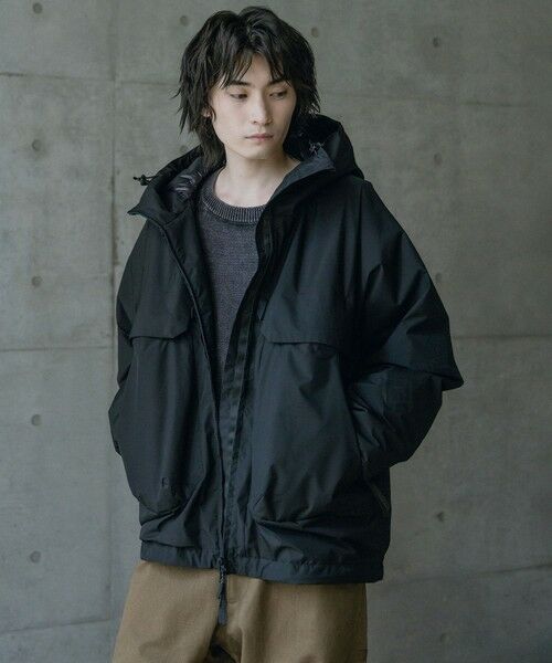 MEN'S BIGI / メンズビギ ダウンジャケット・ベスト | 【+phenix / プラスフェニックス別注】フィッシャーマンフードダウンジャケット | 詳細4