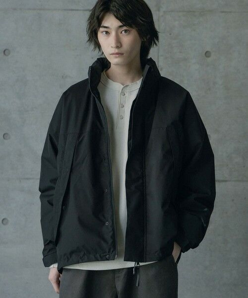 MEN'S BIGI / メンズビギ ダウンジャケット・ベスト | 【+phenix / プラスフェニックス別注】スタンドダウンジャケット（ブラック）