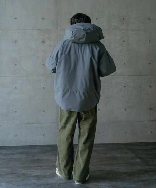 MEN'S BIGI / メンズビギ ダウンジャケット・ベスト | タスランポリエステル中綿フードブルゾン | 詳細8