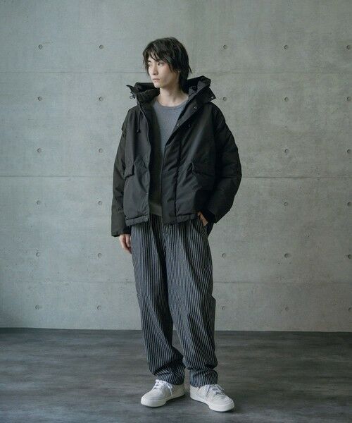 MEN'S BIGI / メンズビギ ダウンジャケット・ベスト | タスランポリエステル中綿フードブルゾン | 詳細11