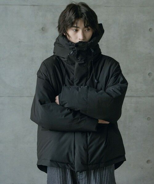 MEN'S BIGI / メンズビギ ダウンジャケット・ベスト | タスランポリエステル中綿フードブルゾン | 詳細15
