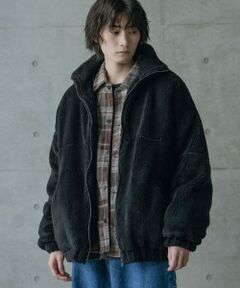 MEN'S BIGI / メンズビギ ブルゾン | Wシャギーフリーススタンドブルゾン