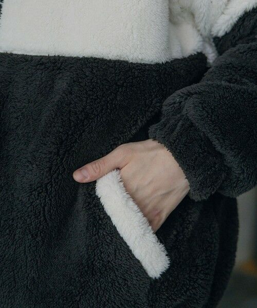 MEN'S BIGI / メンズビギ ブルゾン | Wシャギーフリーススタンドブルゾン | 詳細4