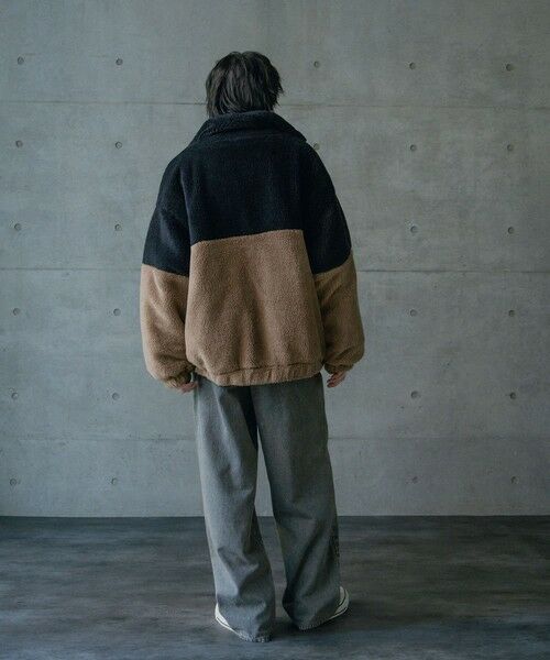 MEN'S BIGI / メンズビギ ブルゾン | Wシャギーフリーススタンドブルゾン | 詳細7