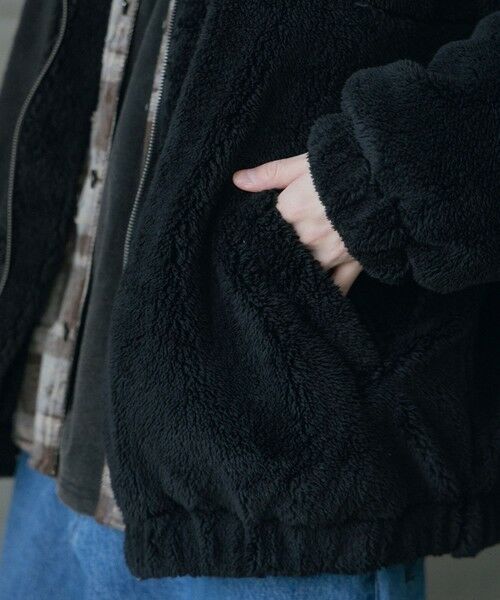 MEN'S BIGI / メンズビギ ブルゾン | Wシャギーフリーススタンドブルゾン | 詳細13