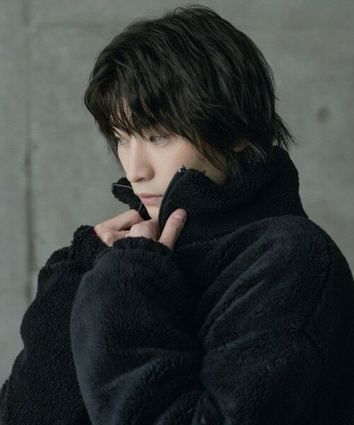 MEN'S BIGI / メンズビギ ブルゾン | Wシャギーフリーススタンドブルゾン | 詳細14