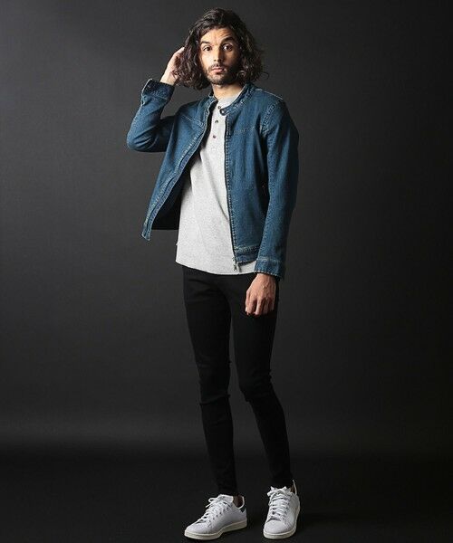 MEN'S BIGI / メンズビギ デニムパンツ | ハイパーストレッチスキニーパンツ ジェギンス | 詳細9