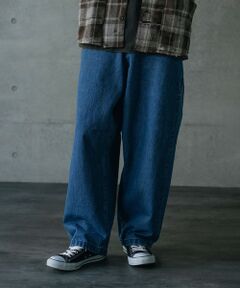 MEN'S BIGI / メンズビギ その他パンツ | ヘビーカツラギバレルレッグワイドパンツ