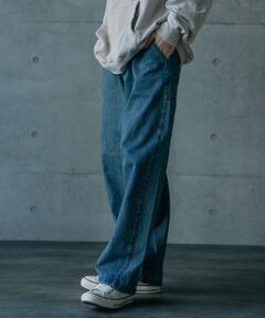 MEN'S BIGI / メンズビギ その他パンツ | ヘビーカツラギバレルレッグワイドパンツ