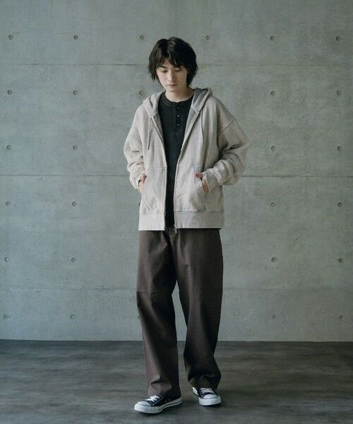 MEN'S BIGI / メンズビギ その他パンツ | ヘビーカツラギバレルレッグワイドパンツ | 詳細4