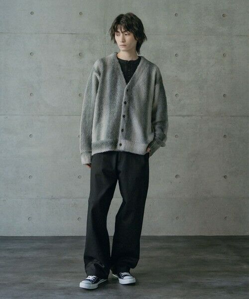 MEN'S BIGI / メンズビギ その他パンツ | ヘビーカツラギバレルレッグワイドパンツ | 詳細10