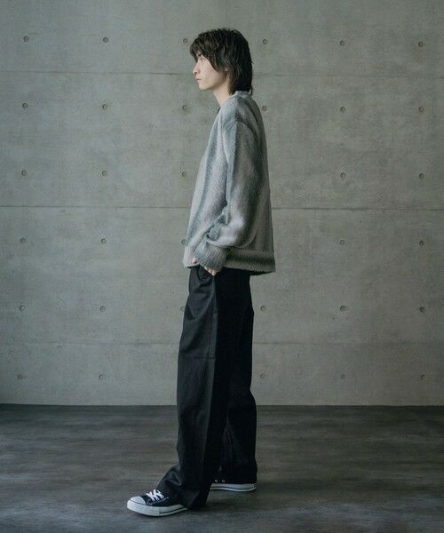 MEN'S BIGI / メンズビギ その他パンツ | ヘビーカツラギバレルレッグワイドパンツ | 詳細11