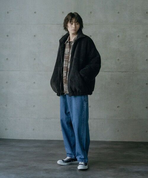 MEN'S BIGI / メンズビギ その他パンツ | ヘビーカツラギバレルレッグワイドパンツ | 詳細15