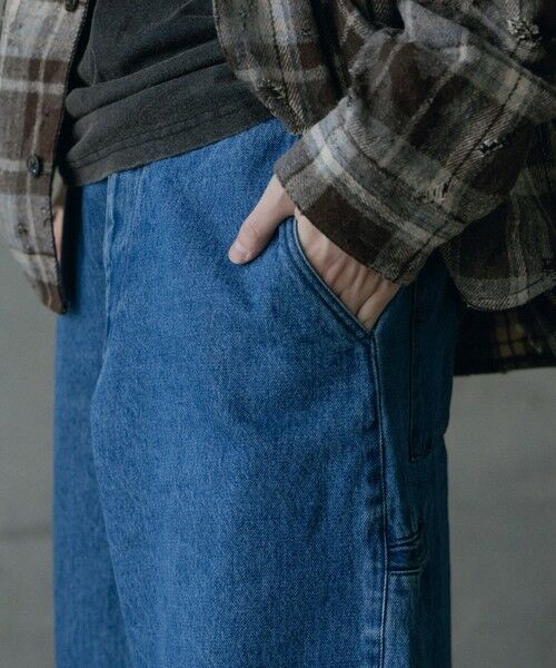 MEN'S BIGI / メンズビギ その他パンツ | ヘビーカツラギバレルレッグワイドパンツ | 詳細20