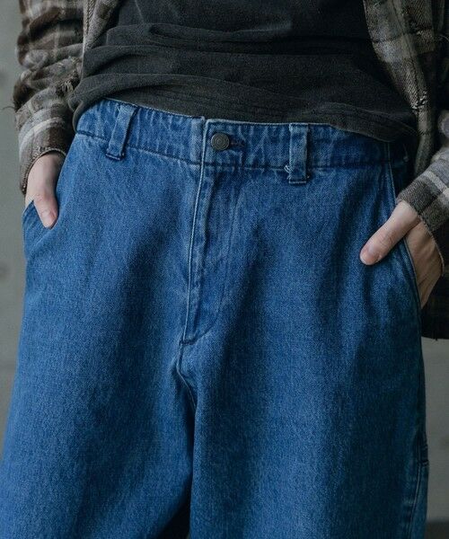 MEN'S BIGI / メンズビギ その他パンツ | ヘビーカツラギバレルレッグワイドパンツ | 詳細21