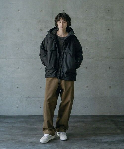 MEN'S BIGI / メンズビギ その他パンツ | ヘビーカツラギバレルレッグワイドパンツ | 詳細22